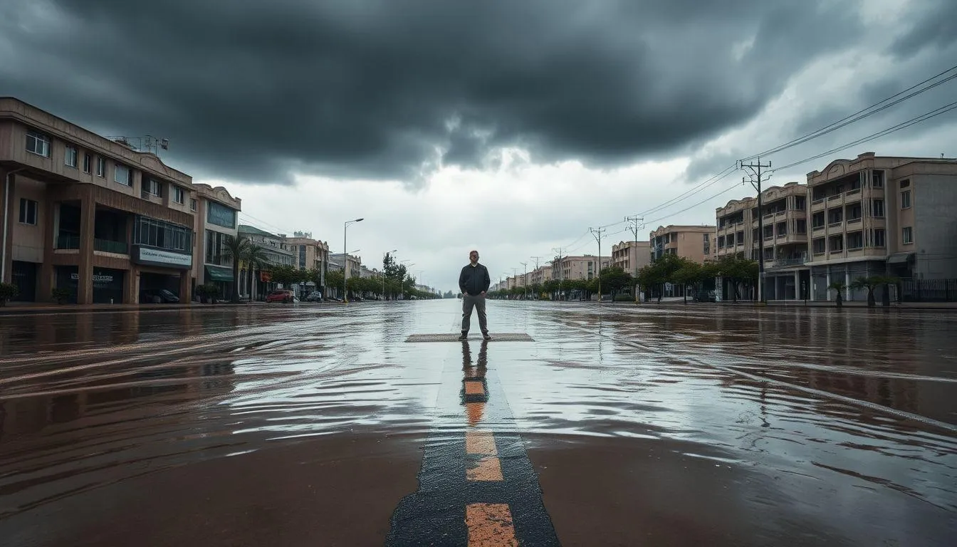 Pengertian dan Makna Dasar Mimpi Banjir di Jalan (c) Ilustrasi AI