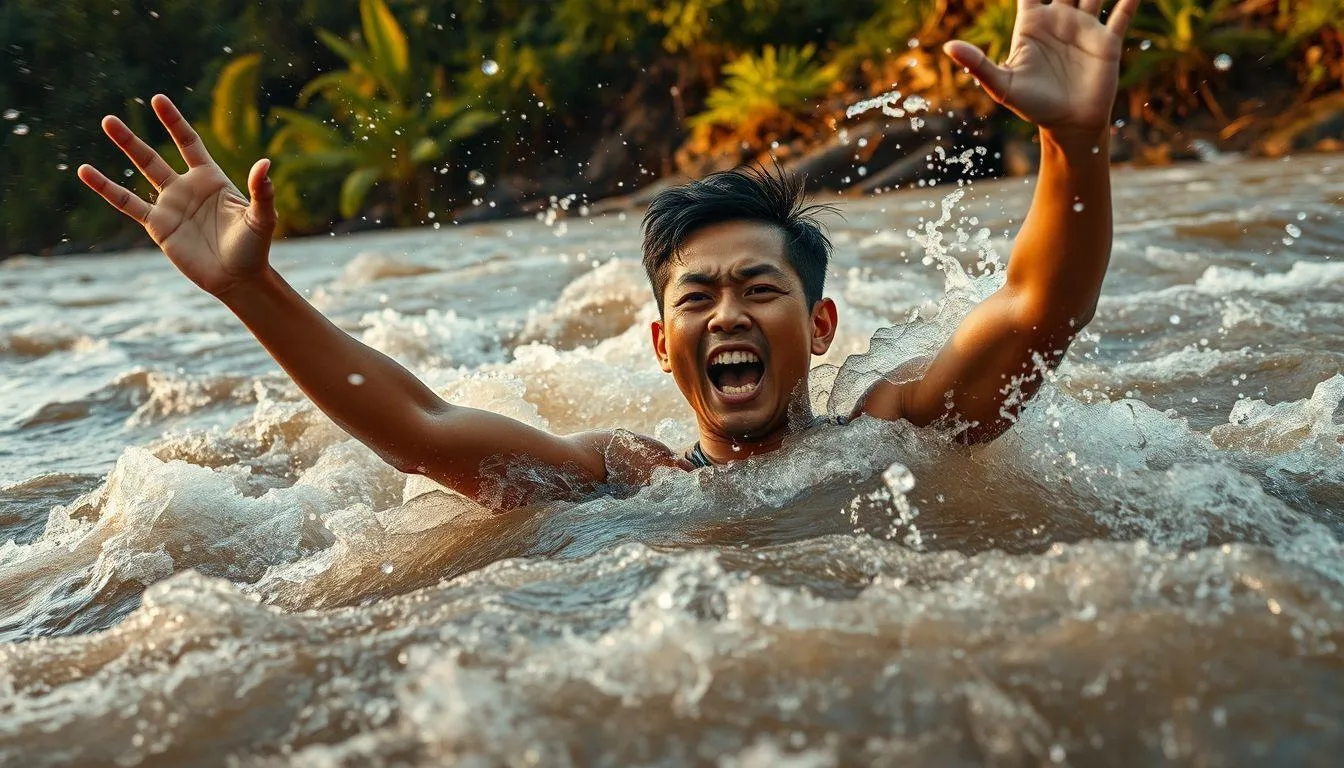 FAQ Seputar Arti Mimpi Keseret Air Sungai (c) Ilustrasi AI