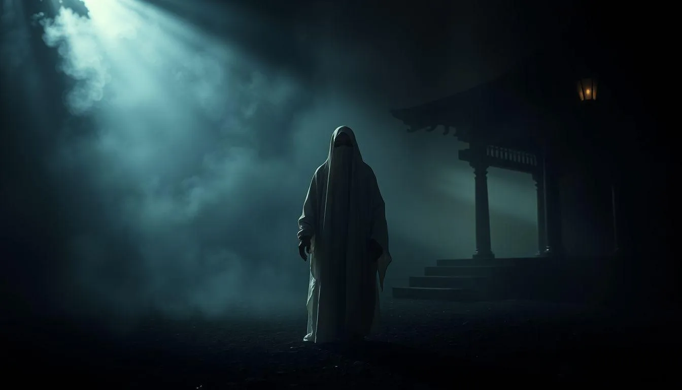 Pengertian dan Makna Dasar Mimpi Kesurupan Pocong (c) Ilustrasi AI