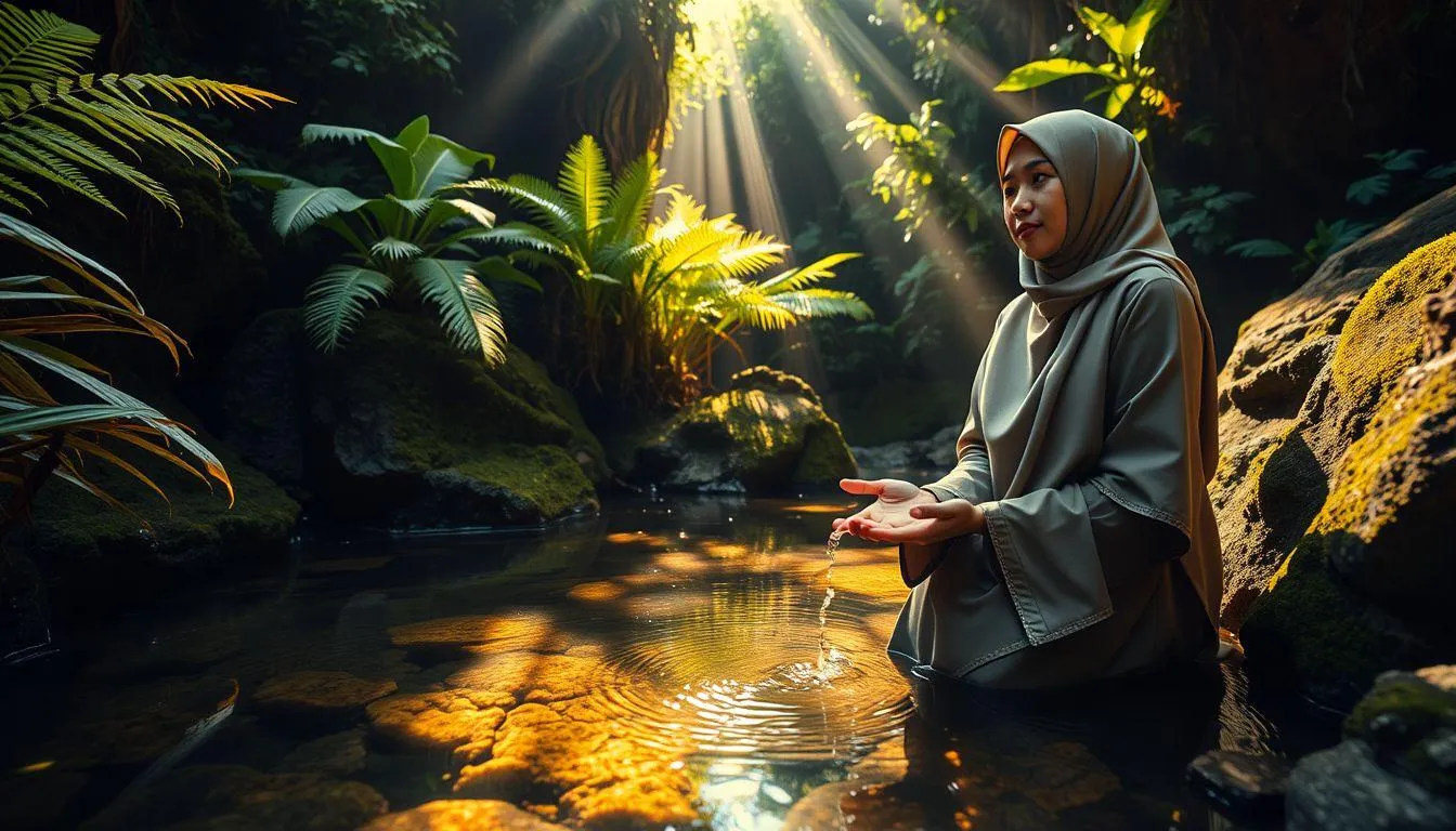 Arti Mimpi Ketemu Air Menurut Islam dan Primbon Jawa (c) Ilustrasi AI