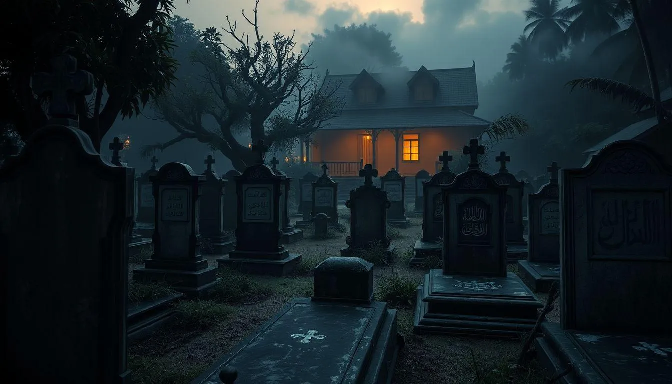 Arti Mimpi Ketemu Pocong Menurut Islam (c) Ilustrasi AI