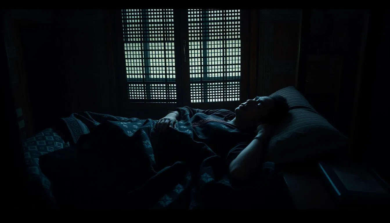 Makna Mimpi Ketindihan Pocong dalam Primbon Jawa (c) Ilustrasi AI