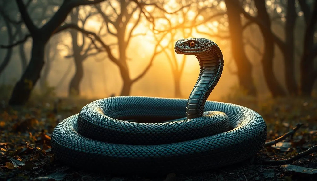 Makna Ular dalam Perspektif Mimpi (c) Ilustrasi AI