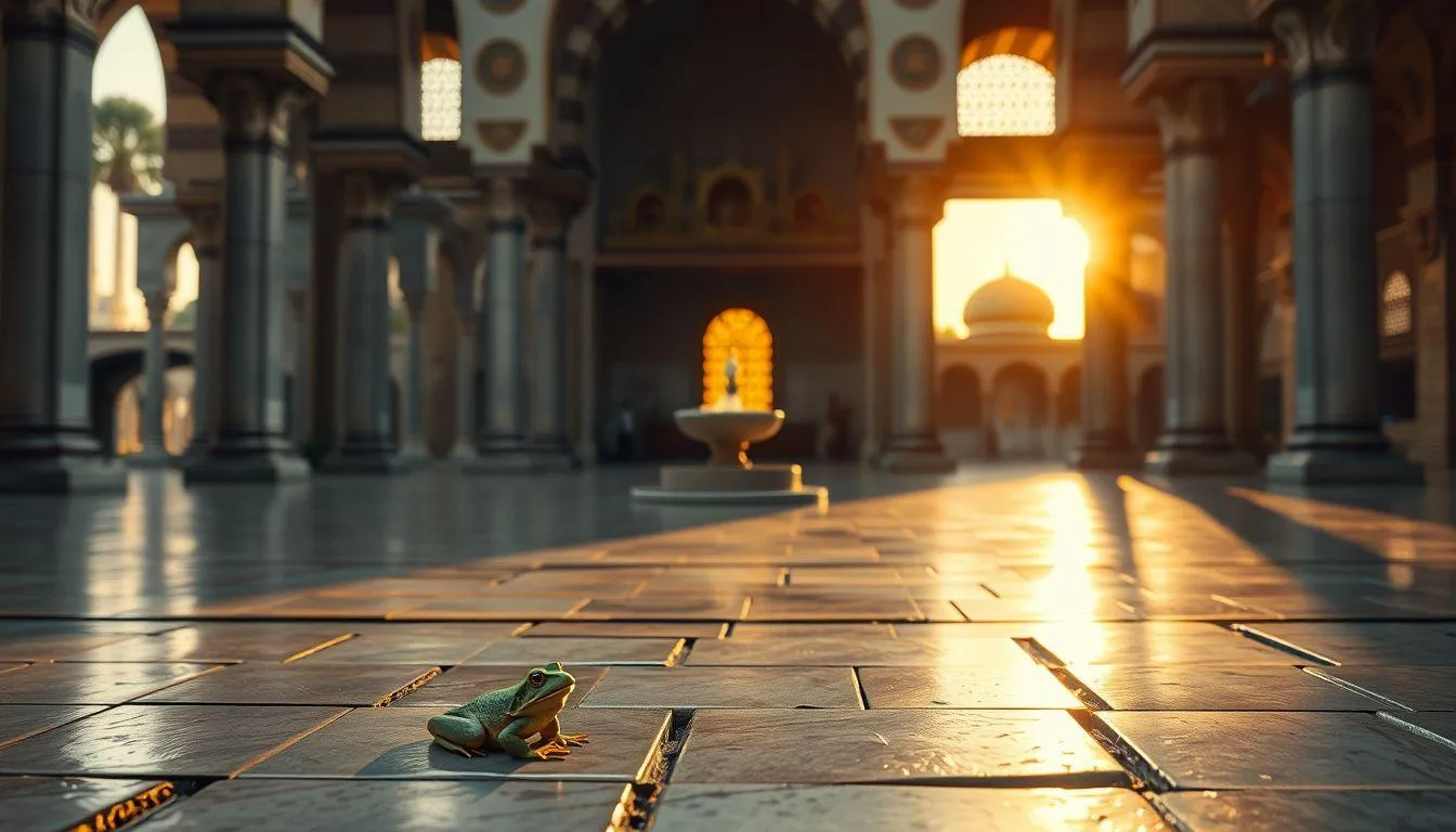 Tafsir Mimpi Kodok Menurut Islam dan Primbon (c) Ilustrasi AI