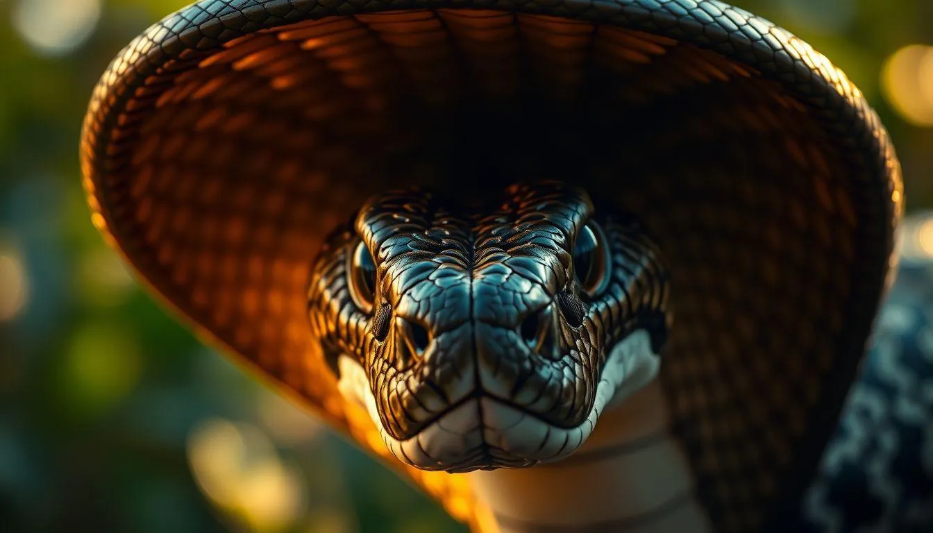 Berbagai Jenis Mimpi Ular dan Maknanya (c) Ilustrasi AI