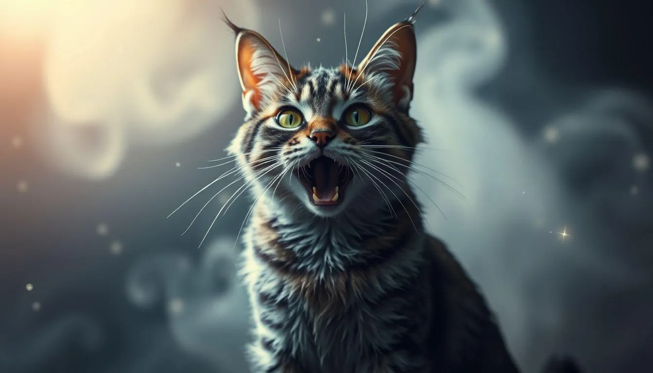 Pengertian dan Makna Dasar Mimpi Kucing Berbicara (c) Ilustrasi AI