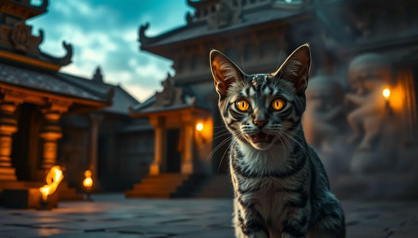 Tafsir Mimpi Kucing Berbicara Menurut Primbon (c) Ilustrasi AI