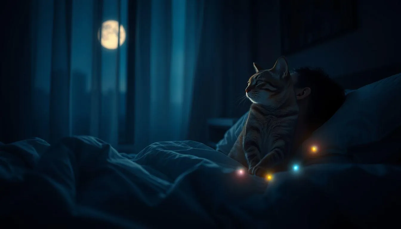 Konteks Emosional dalam Mimpi Kucing Berbicara (c) Ilustrasi AI