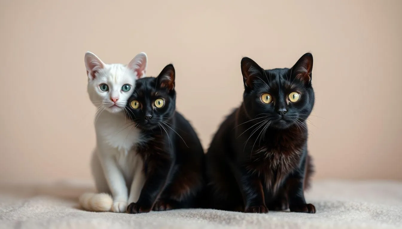 Tafsir Mimpi Kucing Kembar Berdasarkan Warna (c) Ilustrasi AI