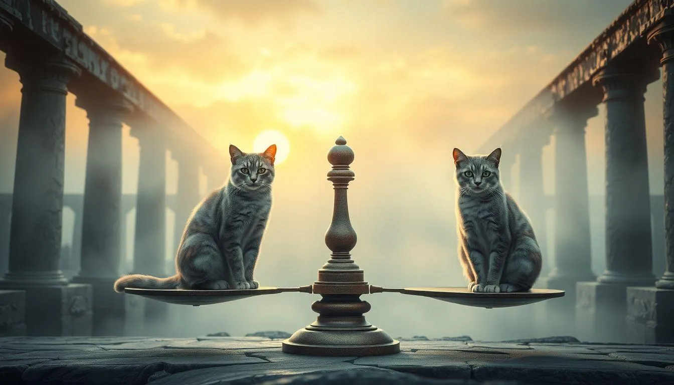 Pesan dan Nasihat dari Mimpi Kucing Kembar (c) Ilustrasi AI