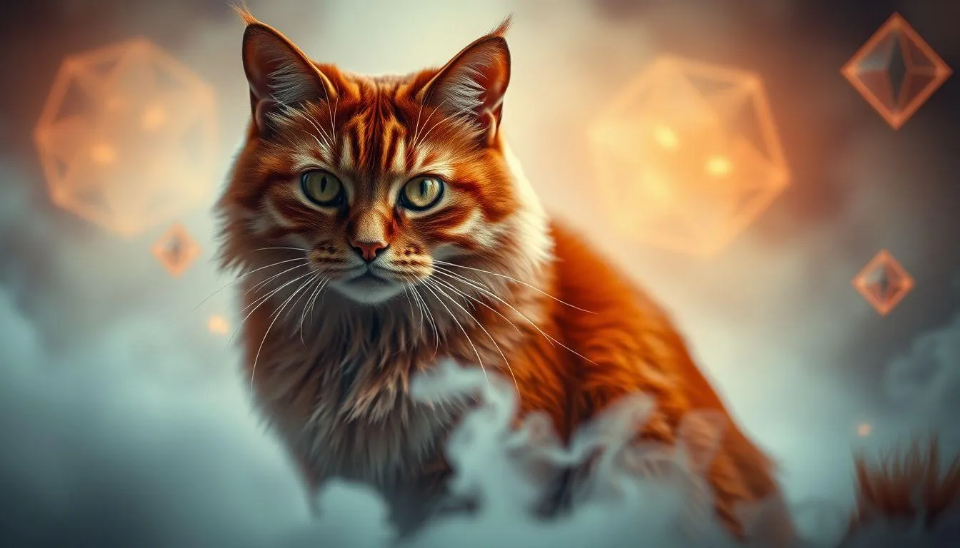 Aspek Psikologis Mimpi Kucing Merah (c) Ilustrasi AI