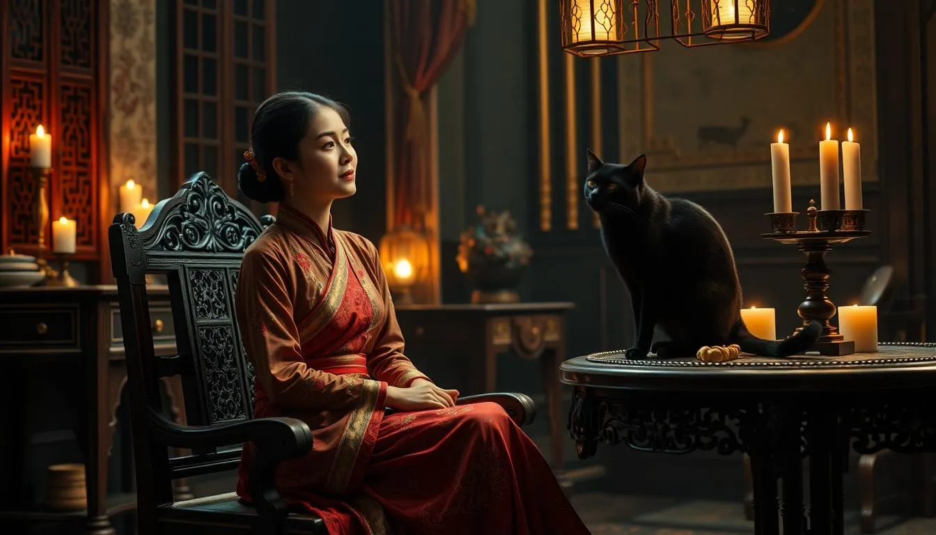 Arti Mimpi Kucing Berdasarkan Warna (c) Ilustrasi AI