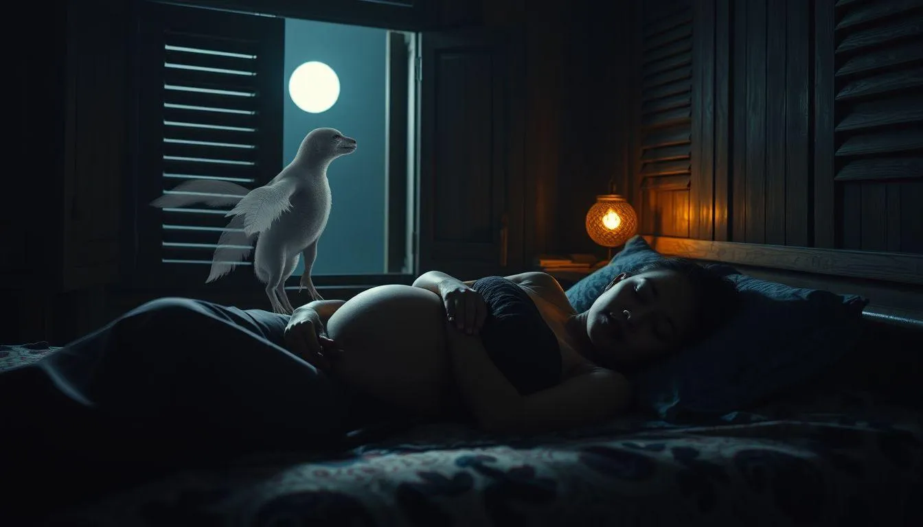 Makna Simbolis Mimpi Kuyang Saat Hamil (c) Ilustrasi AI