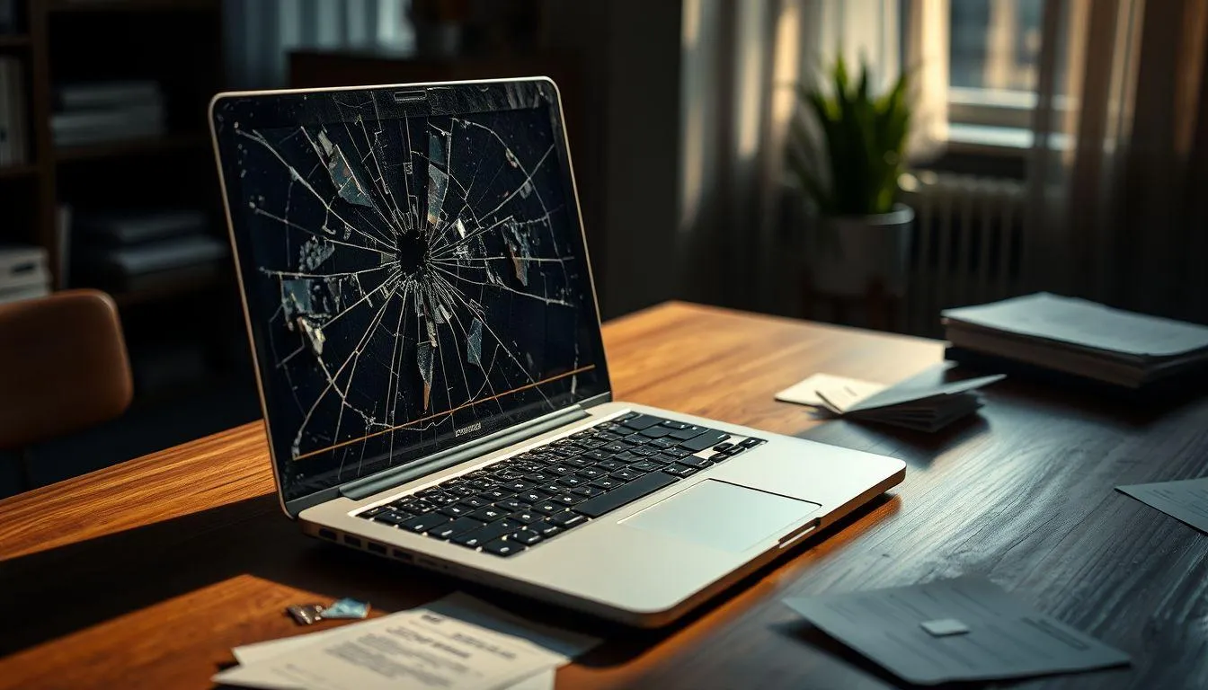 Pengertian dan Makna Dasar Mimpi Laptop Patah (c) Ilustrasi AI