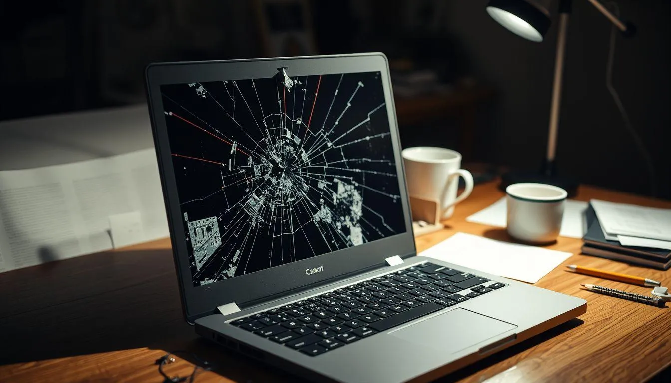 Faktor-Faktor yang Mempengaruhi Interpretasi Mimpi Laptop Patah (c) Ilustrasi AI