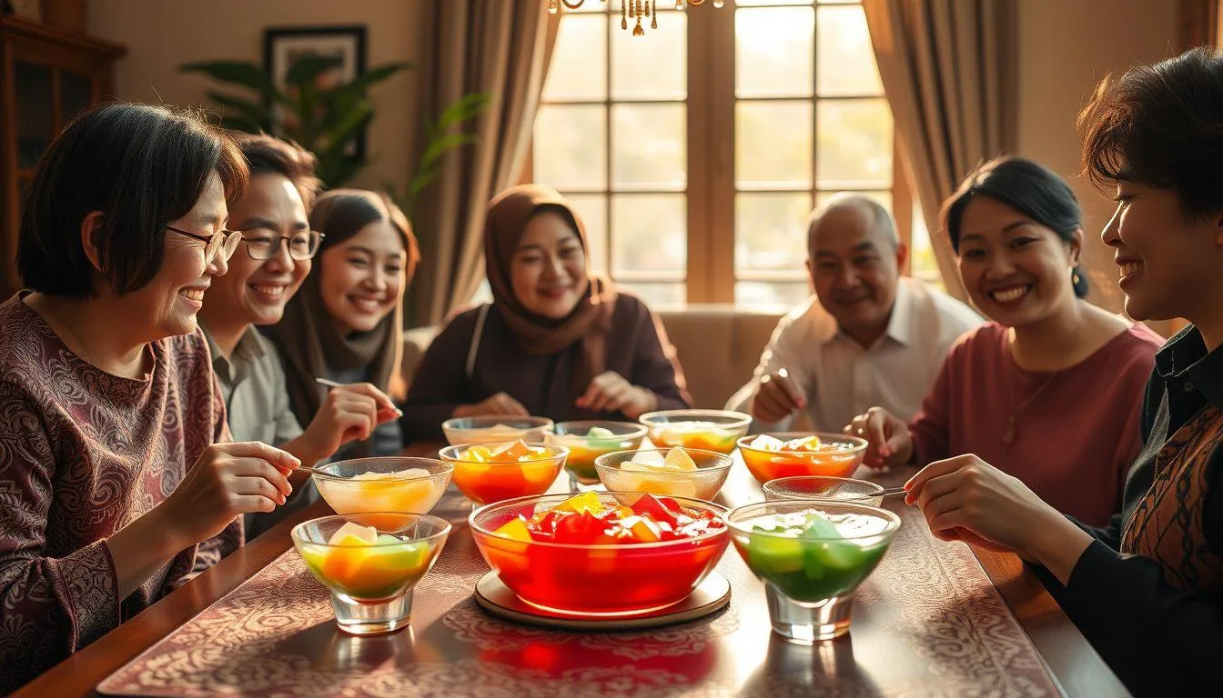 Pertanda Baik dari Mimpi Makan Agar Agar (c) Ilustrasi AI