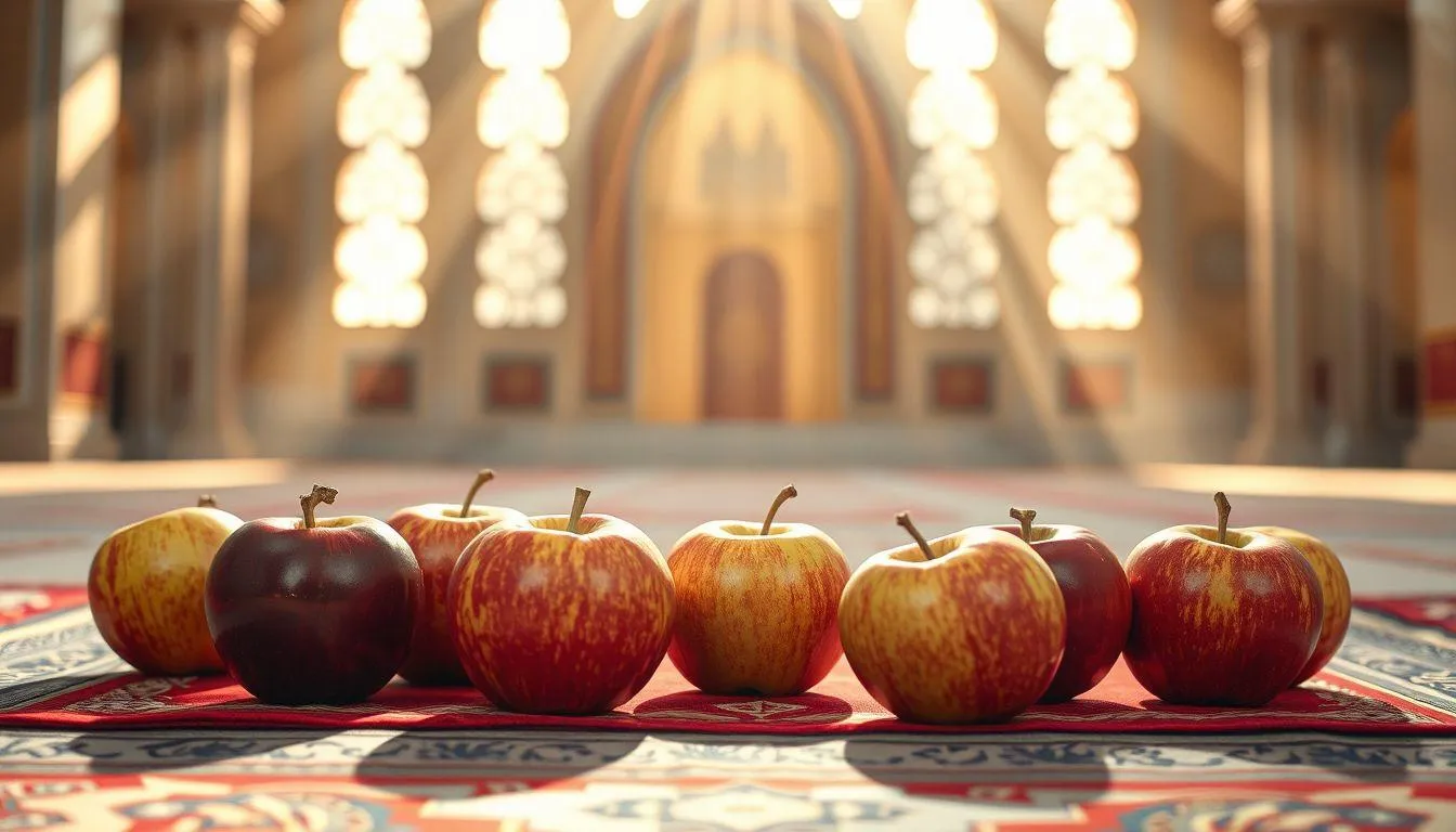 Tafsir Mimpi Makan Apel Menurut Perspektif Islam (c) Ilustrasi AI