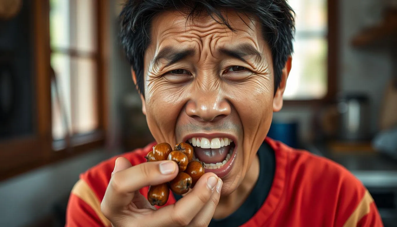 Berbagai Konteks Mimpi Makan Asam Jawa dan Maknanya (c) Ilustrasi AI