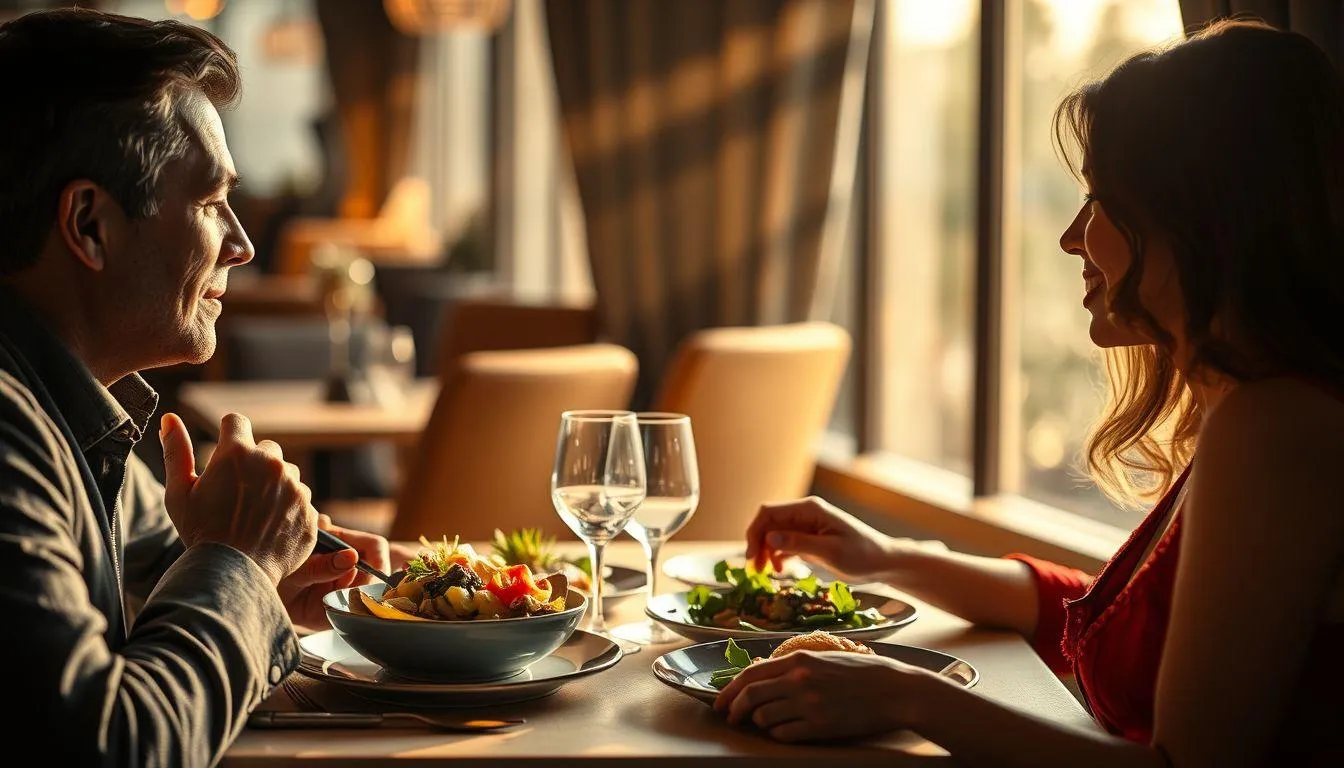 FAQ tentang Arti Mimpi Makan Berdua (c) Ilustrasi AI