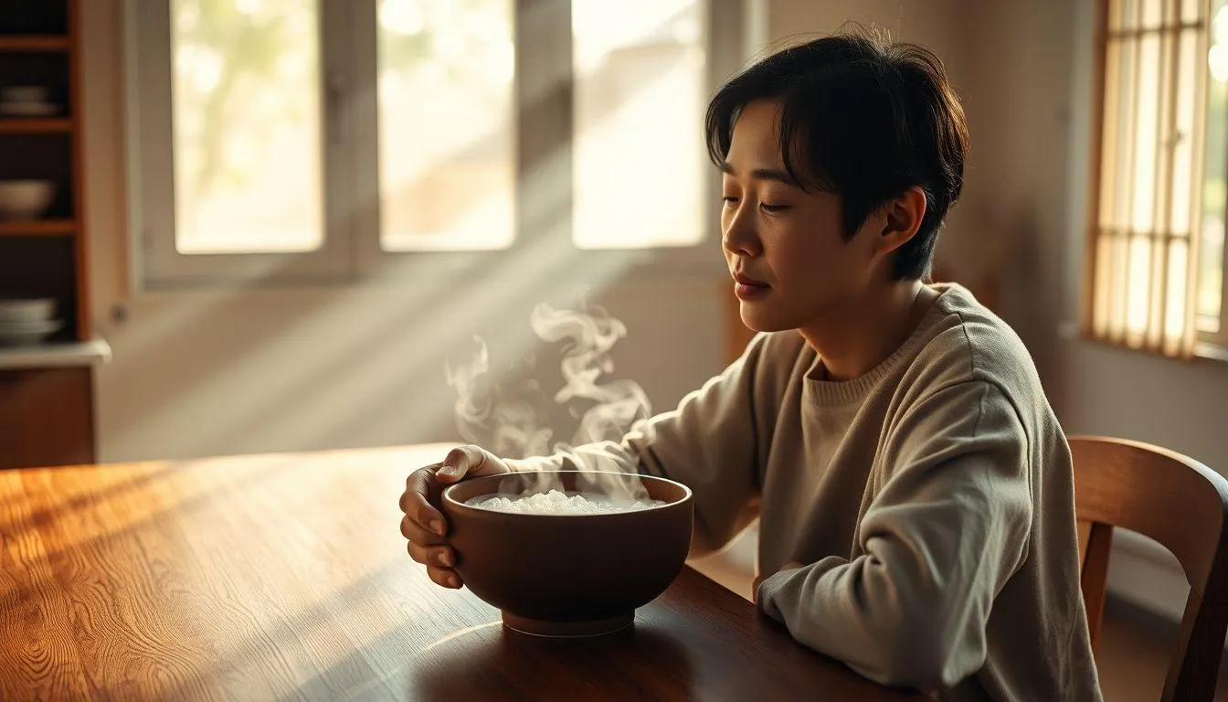 Pesan dan Hikmah dari Mimpi Makan Bubur (c) Ilustrasi AI