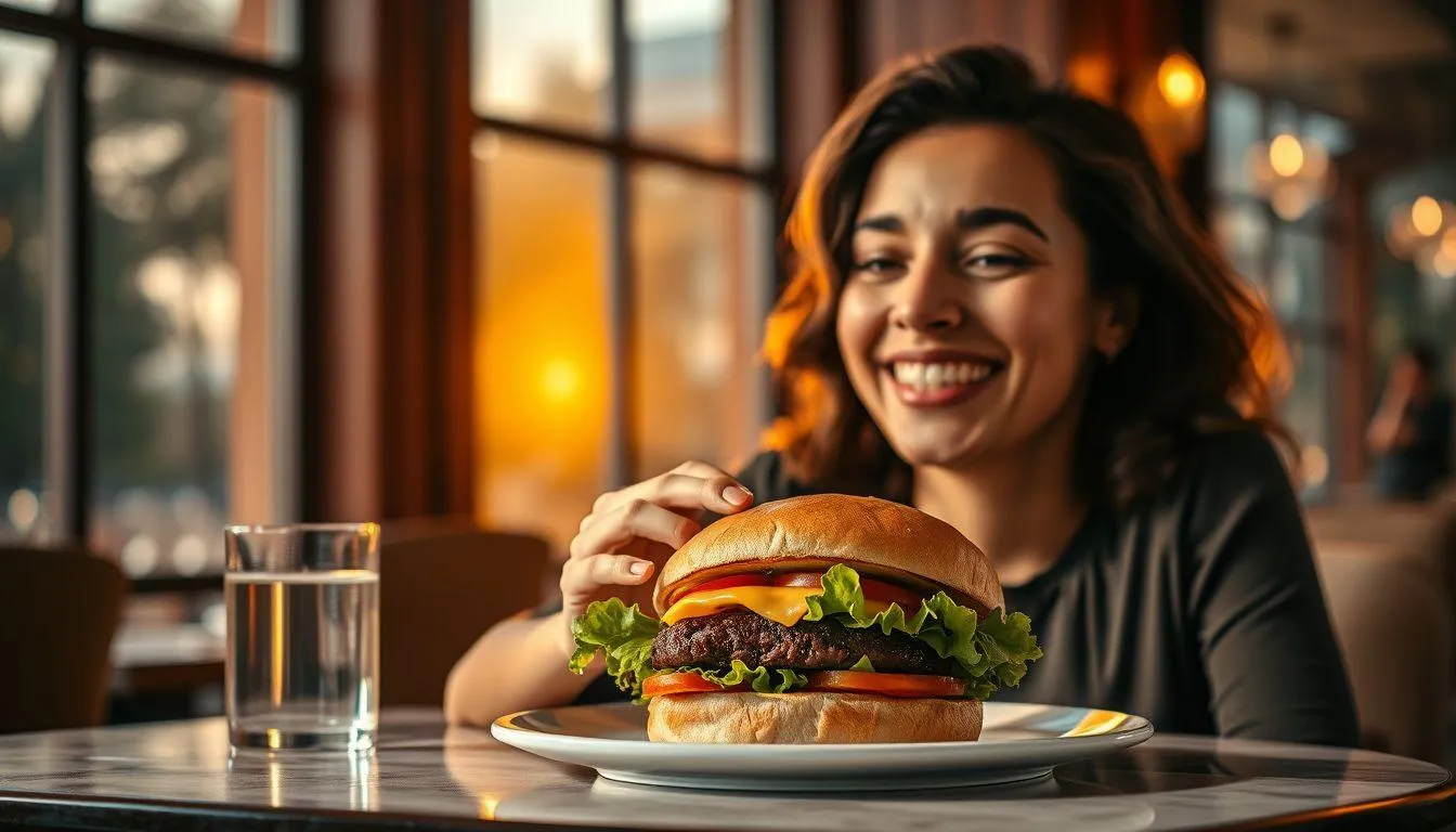 Pertanda Baik dan Buruk dalam Mimpi Makan Burger (c) Ilustrasi AI