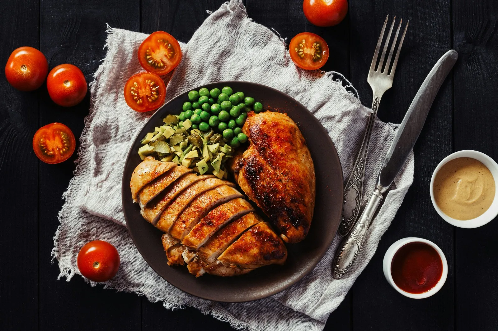 Pengertian Mimpi Makan Daging Ayam (credit:unsplash.com/id/@foodistika)