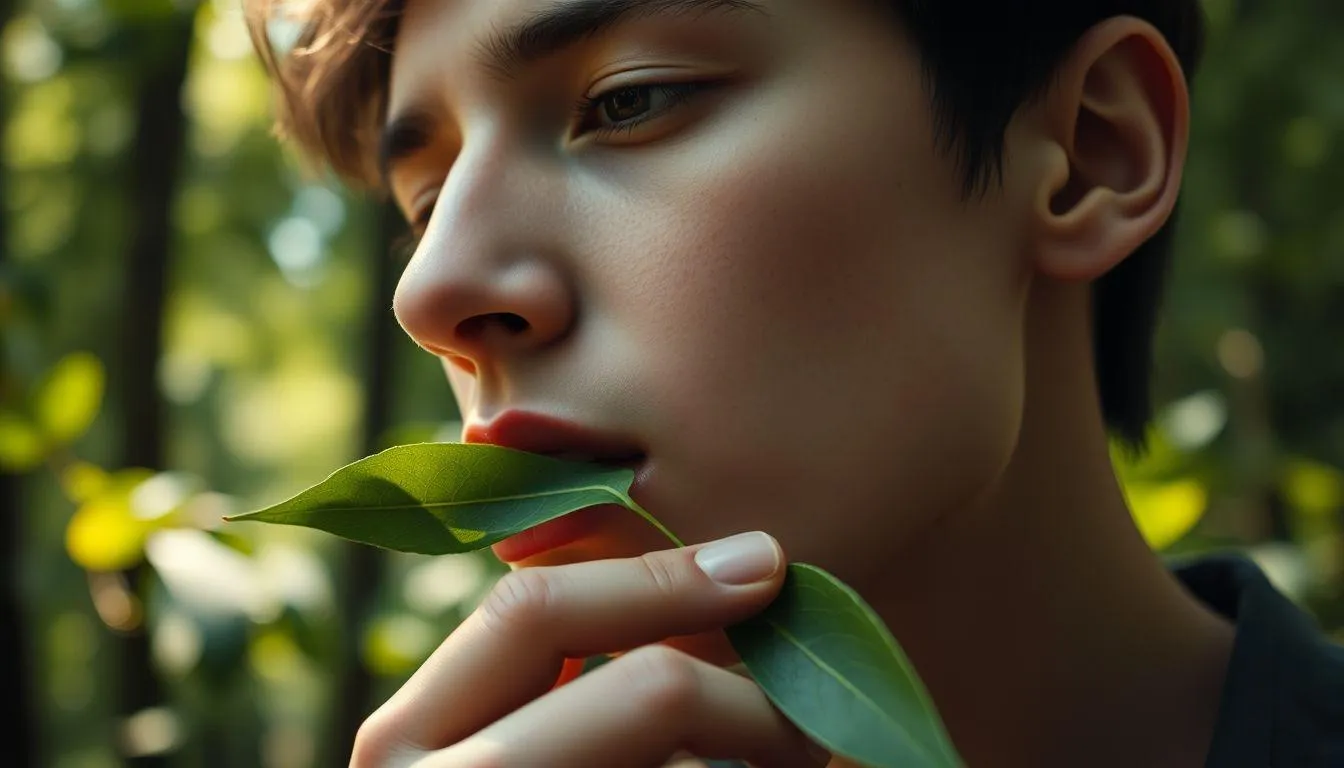 Perspektif Psikologi tentang Mimpi Makan Daun (c) Ilustrasi AI