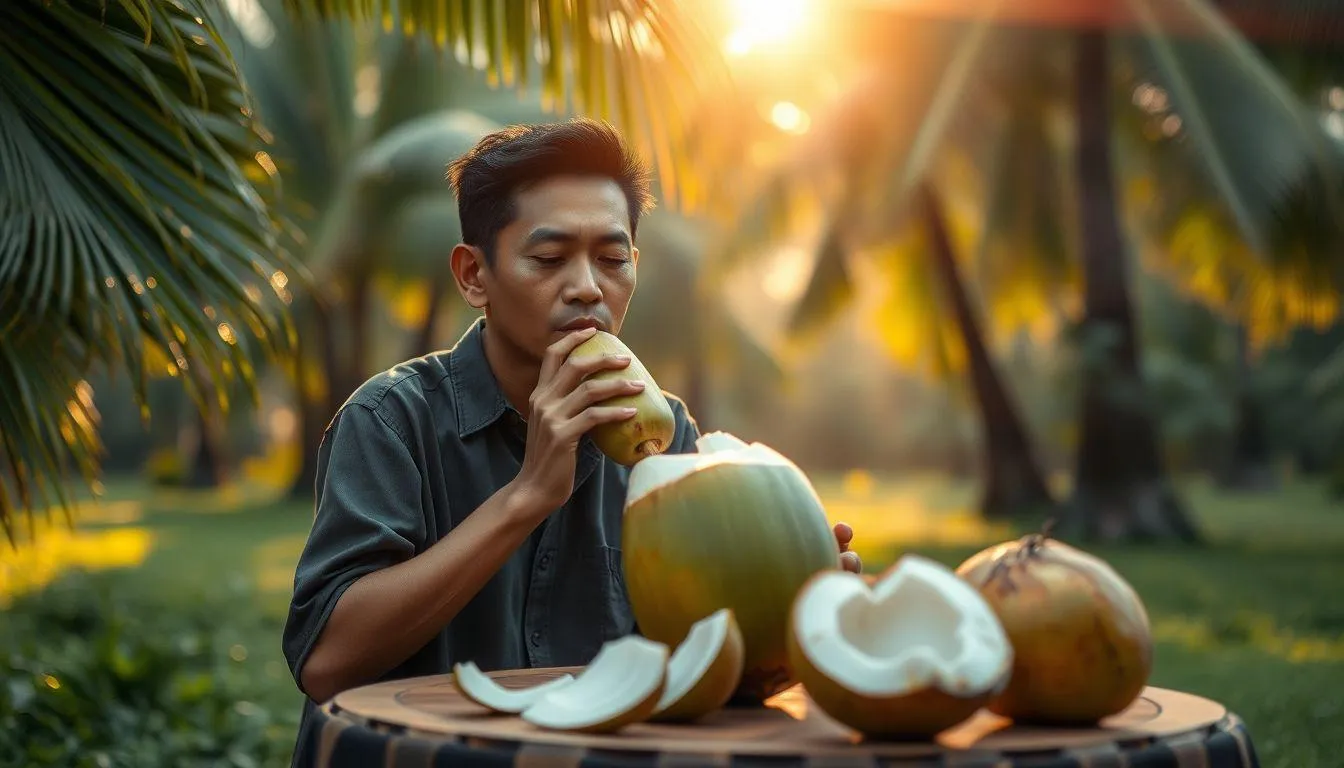 Pengertian dan Makna Dasar Mimpi Makan Degan (c) Ilustrasi AI