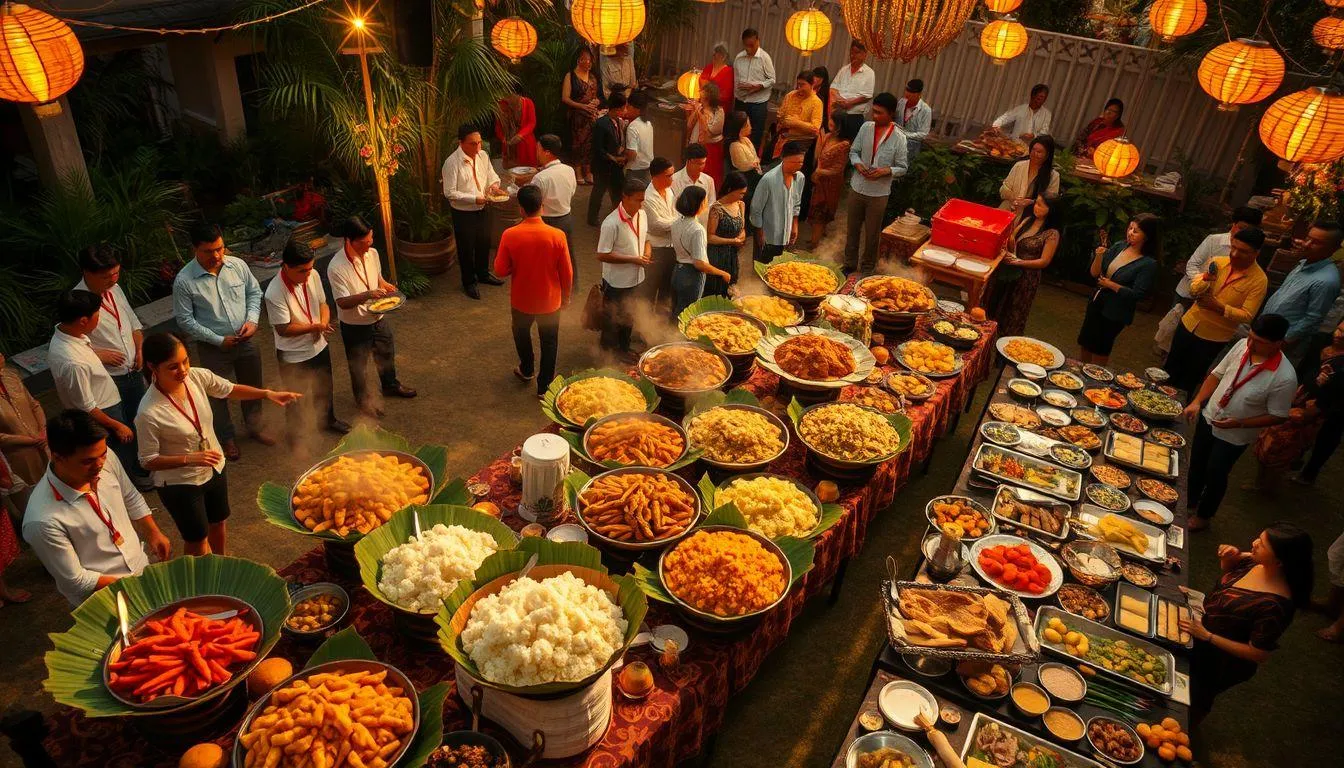 Pengantar: Memahami Mimpi Makan di Hajatan (c) Ilustrasi AI