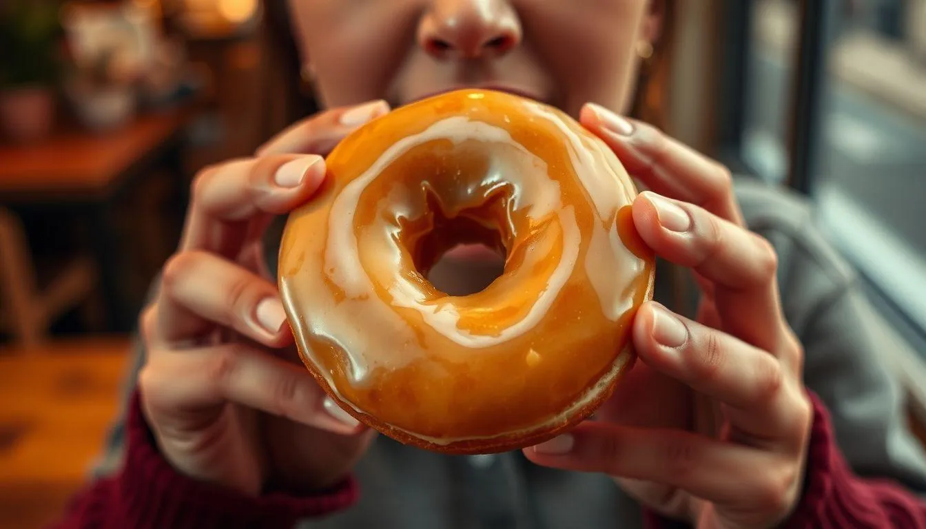 Pengertian dan Makna Umum Mimpi Makan Donat (c) Ilustrasi AI