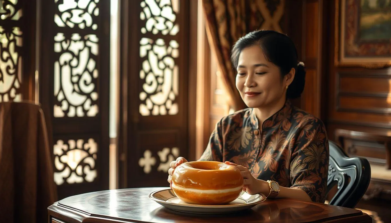 Perspektif Primbon Jawa tentang Mimpi Makan Donat (c) Ilustrasi AI