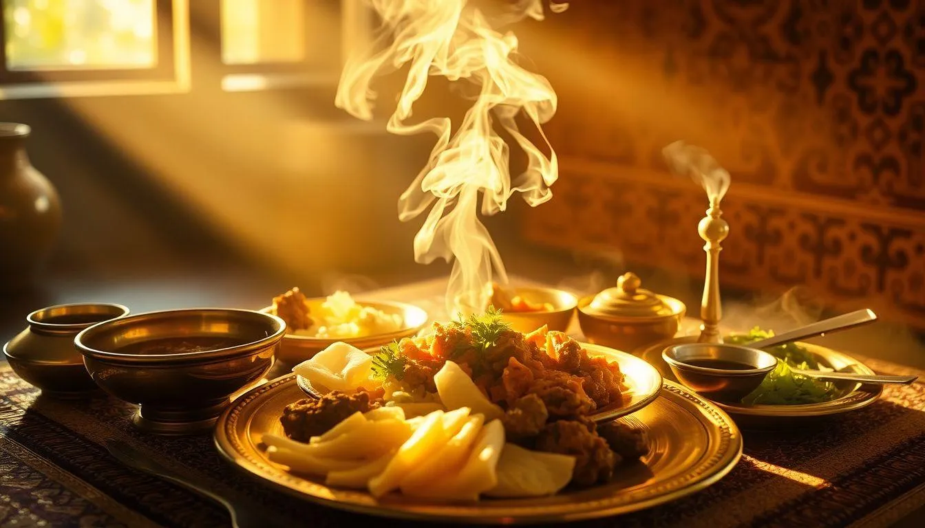 Makna Spiritual dan Budaya Arti Mimpi Makan Enak (c) Ilustrasi AI