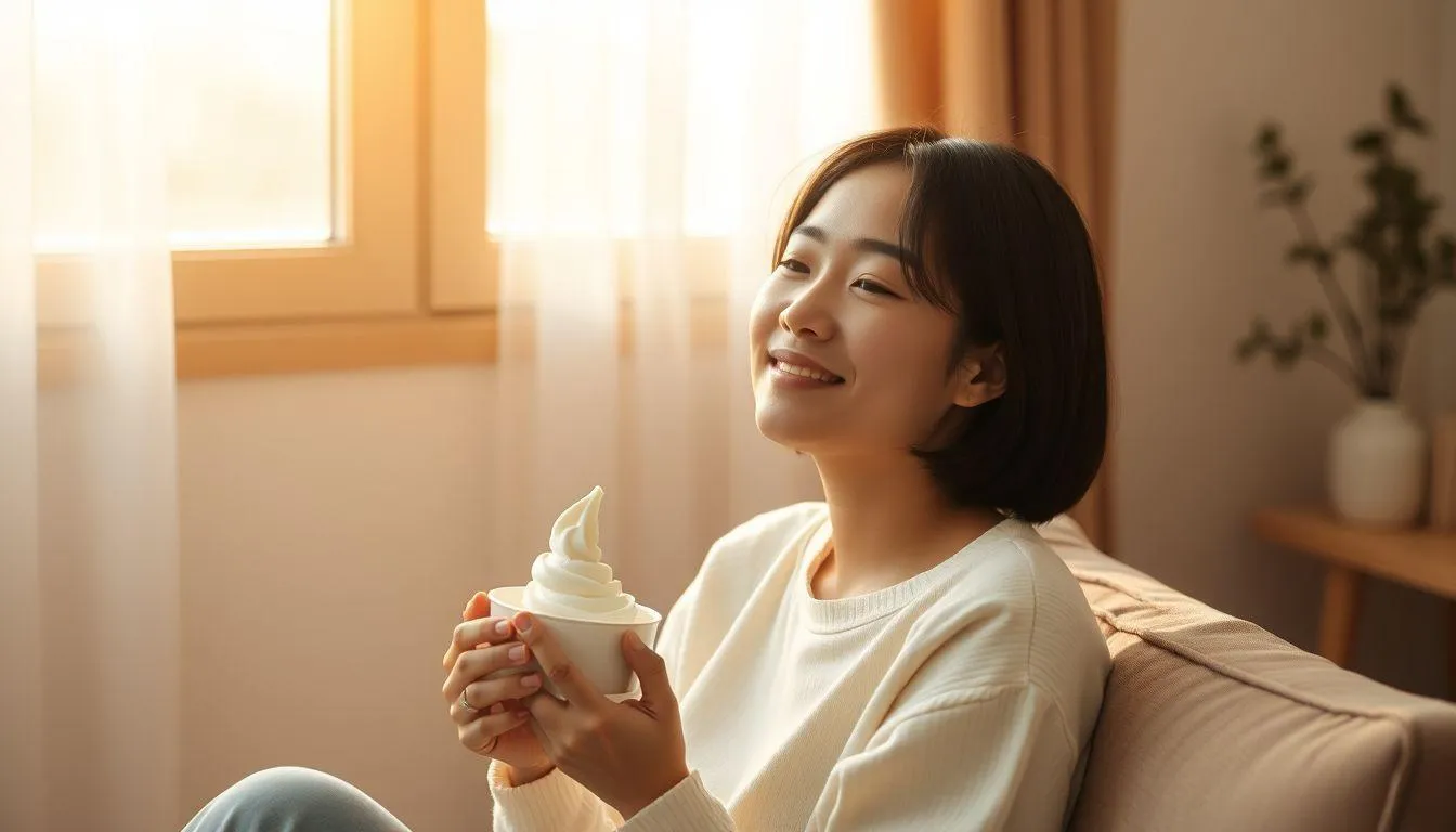 Hubungan Mimpi Makan Es dengan Kehidupan Sehari-hari (c) Ilustrasi AI