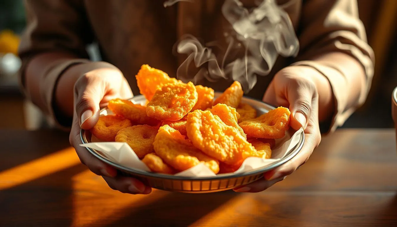 Pesan dan Hikmah dari Mimpi Makan Gorengan (c) Ilustrasi AI