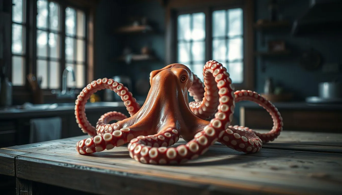 Hubungan Mimpi Makan Gurita Mentah dengan Kehidupan Nyata (c) Ilustrasi AI