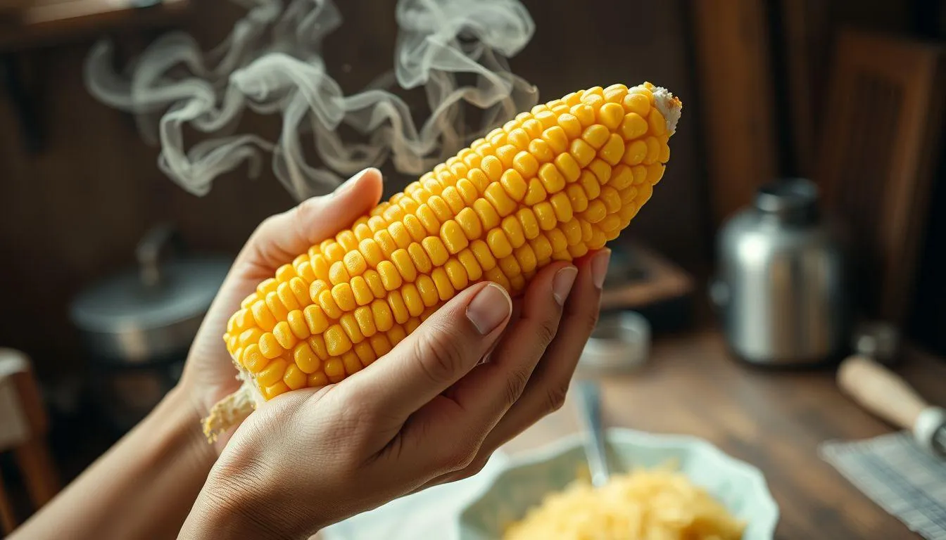 Tafsir Mimpi Makan Jagung Rebus (c) Ilustrasi AI