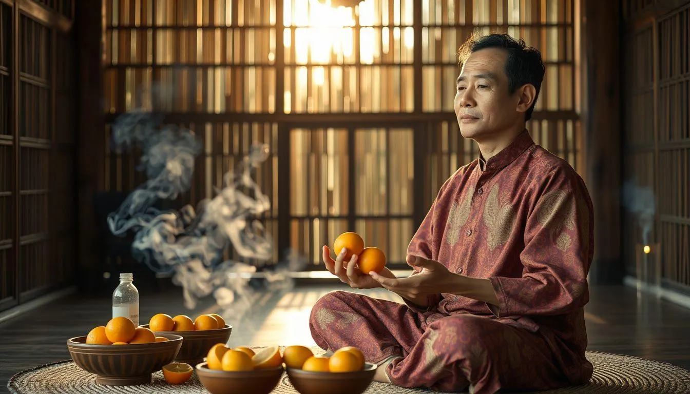 Arti Mimpi Makan Jeruk Menurut Primbon Jawa (c) Ilustrasi AI