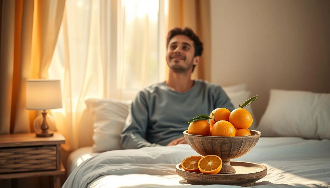 Pengaruh Mimpi Makan Jeruk terhadap Kehidupan Nyata (c) Ilustrasi AI