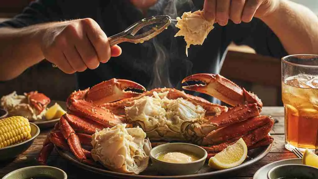 Pesan dan Nasihat dari Mimpi Makan Kepiting (c) Ilustrasi AI