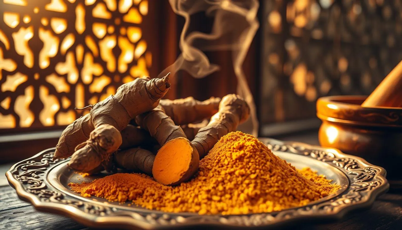 Tafsir Mimpi Makan Kunyit Menurut Islam (c) Ilustrasi AI