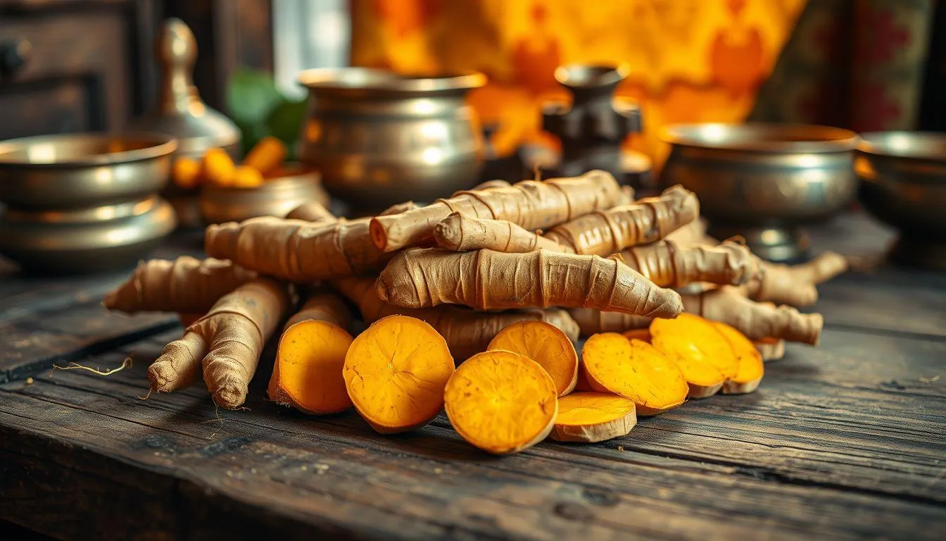 Makna Mimpi Makan Kunyit Menurut Primbon Jawa (c) Ilustrasi AI