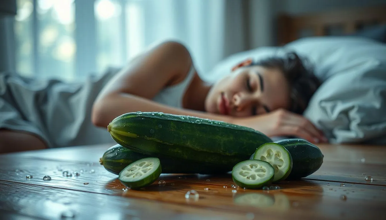 Perspektif Psikologis Mimpi Makan Mentimun (c) Ilustrasi AI