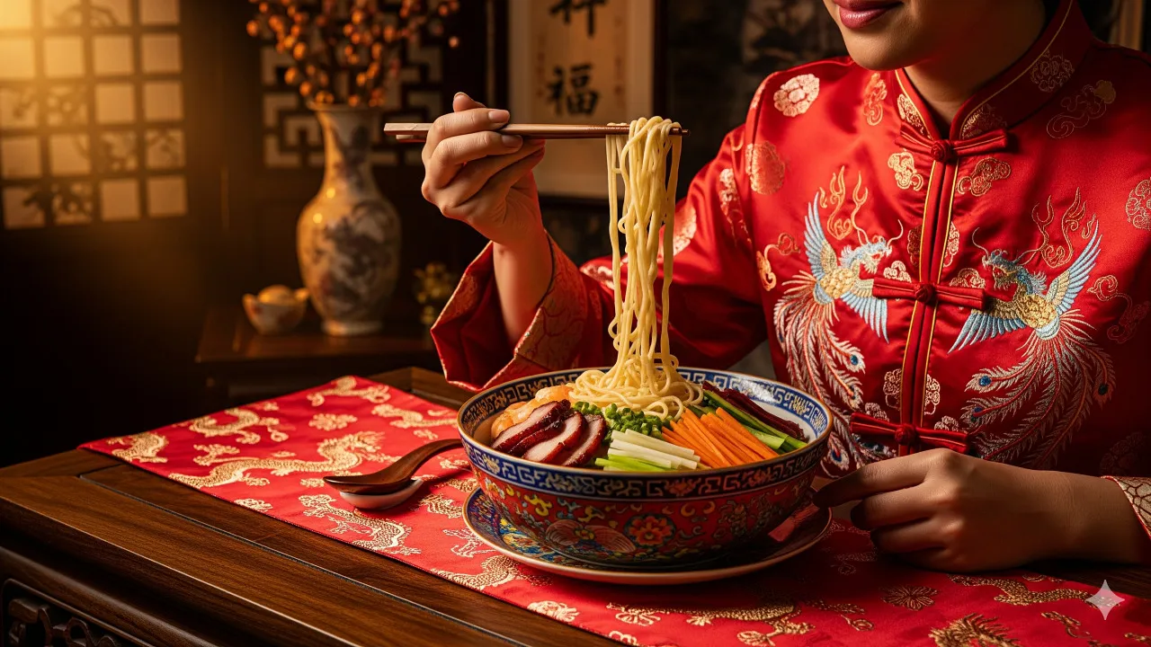 Pengaruh Budaya terhadap Arti Mimpi Makan Mie (c) Ilustrasi AI