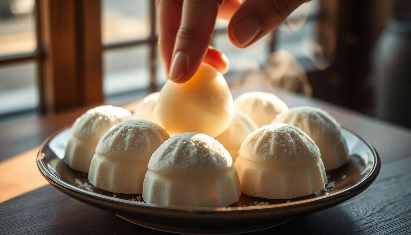 Variasi Konteks dan Makna Tambahan Mimpi Makan Mochi (c) Ilustrasi AI