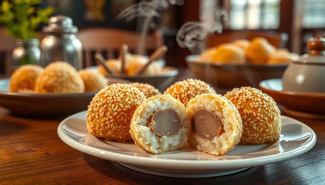 Pengertian dan Makna Umum Arti Mimpi Makan Onde Onde (c) Ilustrasi AI