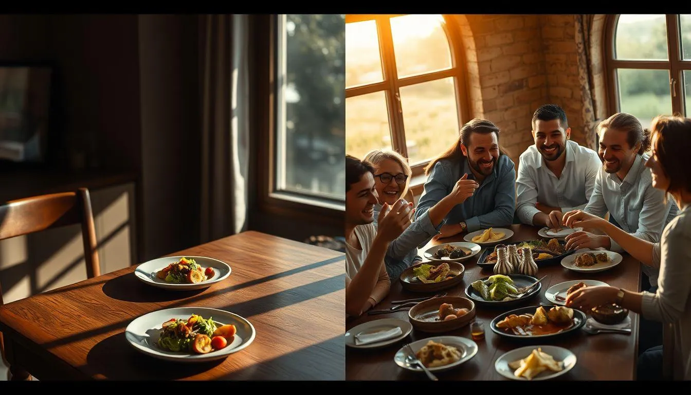 Arti Mimpi Makan Berdasarkan Situasi dan Waktu (c) Ilustrasi AI