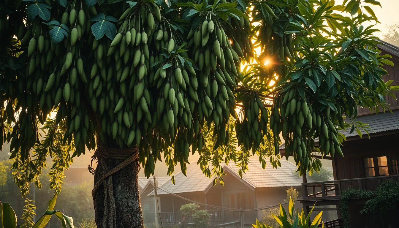 Simbolisme Petai dalam Berbagai Perspektif Budaya (c) Ilustrasi AI