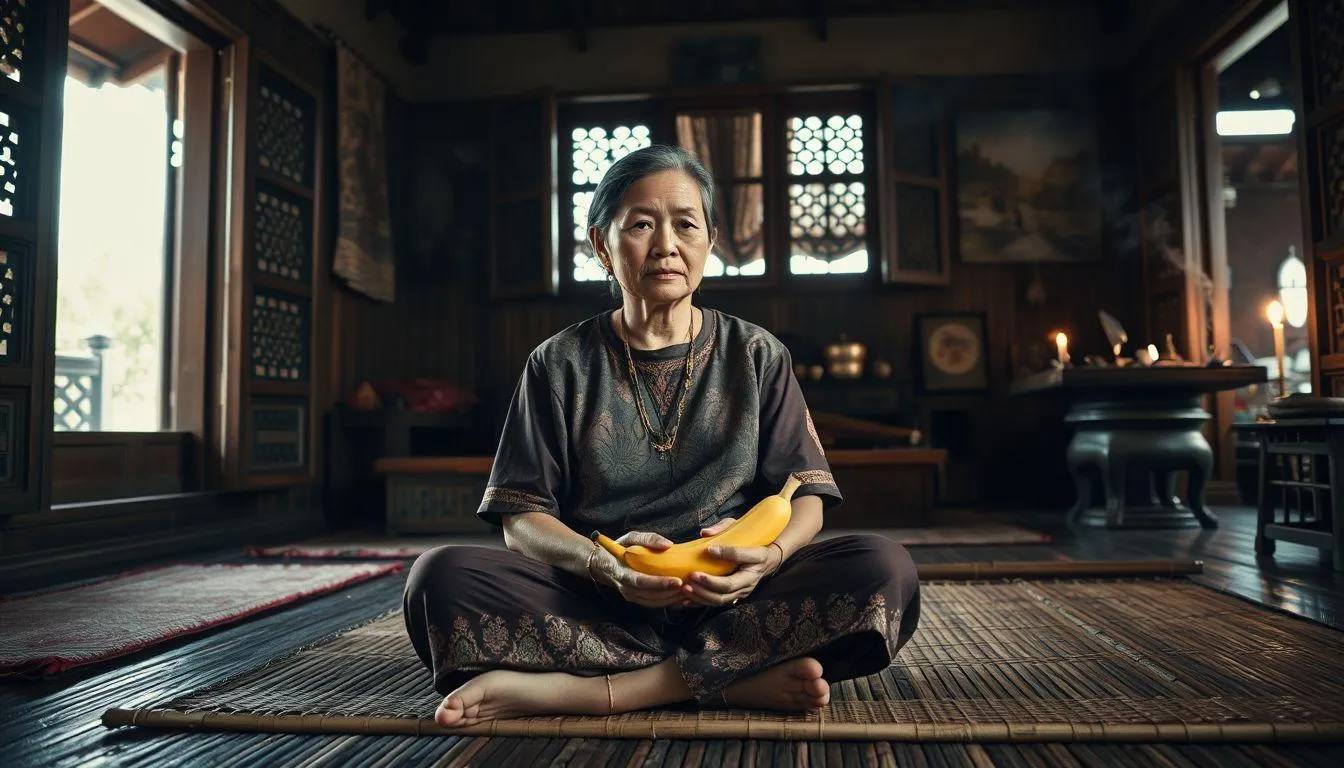 Arti Mimpi Makan Pisang Menurut Primbon Jawa (c) Ilustrasi AI