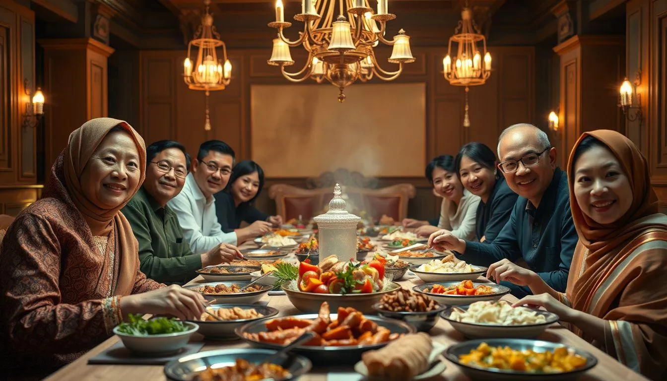 Arti Mimpi Makan Prasmanan Berdasarkan Situasi Sosial (c) Ilustrasi AI