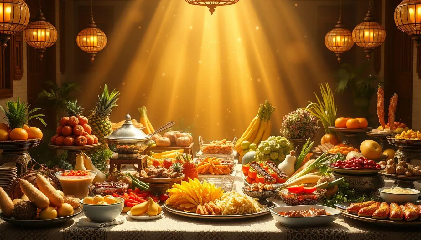 Makna Spiritual dan Psikologis Mimpi Makan Prasmanan (c) Ilustrasi AI